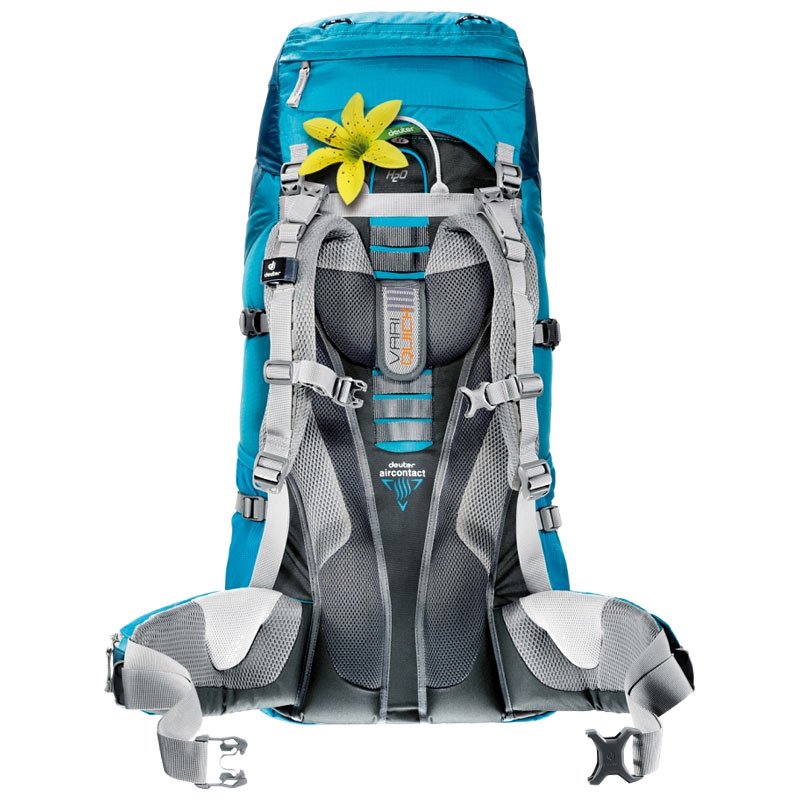 Deuter Aircontact Lite 45 +10 SL | Leicht-Wanderrucksack Damen, 169,9