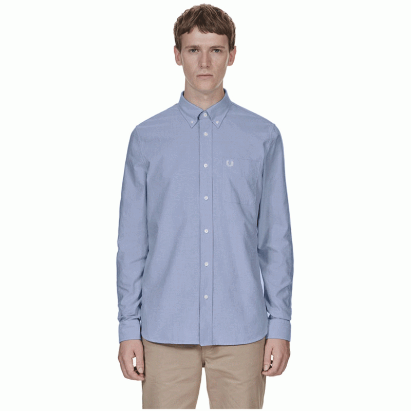 hugo boss blue shirt