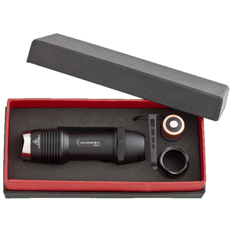 LEDLENSER F1 Mini Taschenlampe, 400 Lumen, 84,95