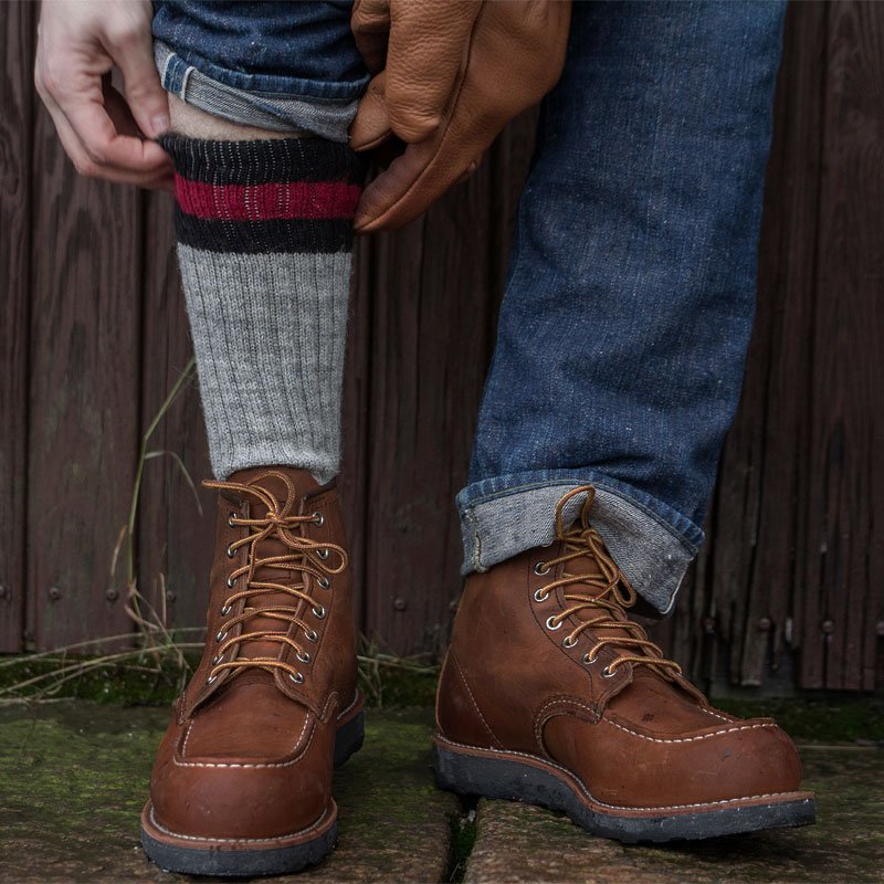 red wing 8886 moc toe copper