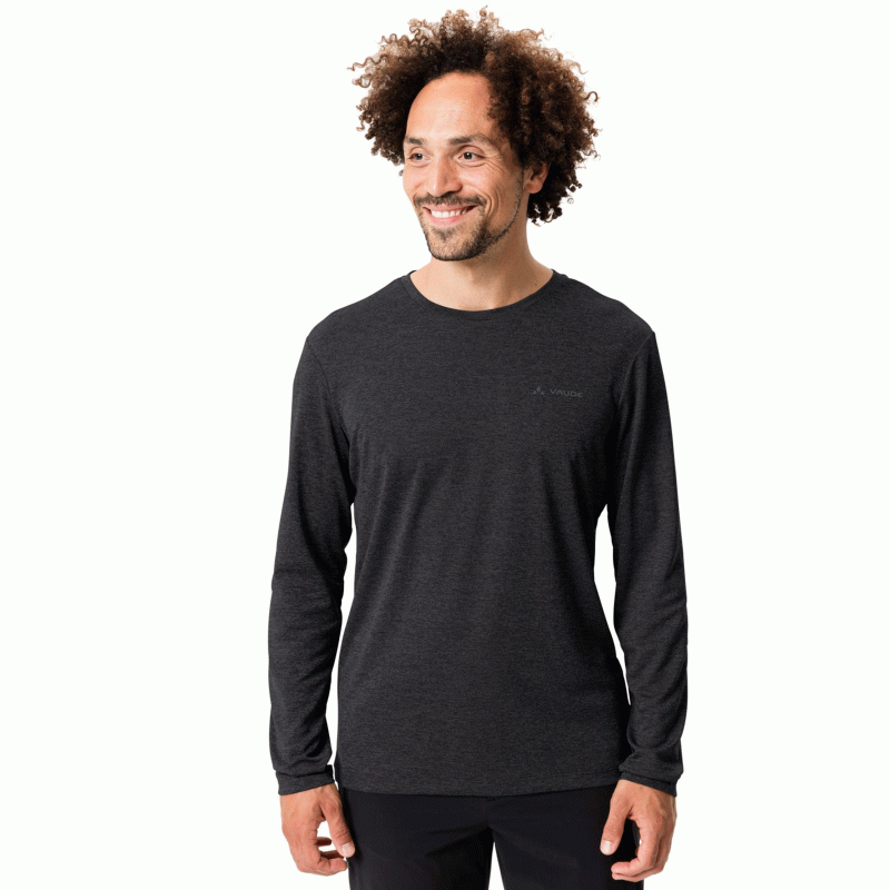 VAUDE Men\'s Langarm-Funktionsshirt LS - Herren, Essential T-Shirt 55,
