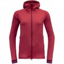 DEVOLD Nibba Merino Jacket Hood Wmns - Merinowolljacke Kapuze beauty M / 40