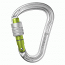 EDELRID HMS Strike Screw - Verschlusskarabiner mit Keylock silver