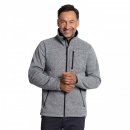 Elkline Fat Chance - winddichte Strickfleece-Jacke fr...
