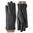 HESTRA Tiril - Hirschleder-Finger-Handschuhe mit...