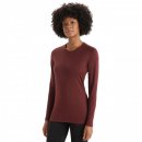 Icebreaker Wmns 200 Oasis Long Sleeve Crewe - Merinowolle Langarm Damen