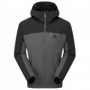 Mountain Equipment Frontier Hooded - Softshelljacke anvil grey / blk L