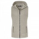Mufflon Momo W100 - Kapuzen-Weste Damen stone S