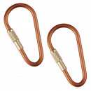 Munkees Mini Link Carabiner - Anhnger/Karabiner, 2er Set