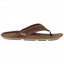 Olukai Mens Nui - Leder-Zehenstegsandalen Herren