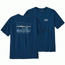 Patagonia Mens 73 Skyline Organic T-Shirt - Kurzarmshirt...