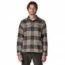 Patagonia Mens Fjord Flannel Shirt - blizzard salt grey 56 / XXL
