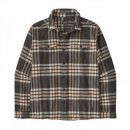 Patagonia Mens Fjord Flannel Shirt - catch ink black 50 / M