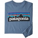 Patagonia Mens Long-Sleeved P-6 Logo Responsibili-Tee® -...