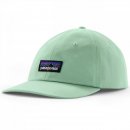 Patagonia P-6 Label Trad Cap - klassische Baseballkappe rinsed green