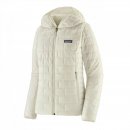 Patagonia Womens Nano Puff Hoody - Thermojacke mit Kapuze Damen birch white 44 / XL