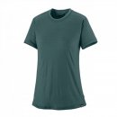 Patagonia Ws Cap Cool Merino Blend Shirt - terra pink L