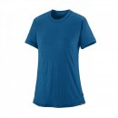 Patagonia Ws Cap Cool Merino Blend Shirt - endless blue M