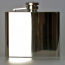 Relags Flachmann mit Verschlusshalterung in poliertem...