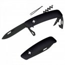 SWIZA All Black D03 - Schweizer Taschenmesser, 11 Werkzeuge