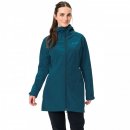 VAUDE Womens Skomer Softshell Coat - winddichter Softshellmantel Damen mit Kapuze