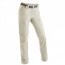 maier sports Inara slim zip Women - Zipp-Off Wanderhose Damen brown rice 20
