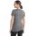 Icebreaker Wmns Tech Lite II Short Sleeve Scoop Tee 1000 Footsteps - Merinowolle Kurzarmshirt Damen mit Print, 150 g/m