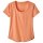Patagonia Womens Capilene Cool Trail Shirt - Kurzarm-Funktionsshirt Damen mit Flachnähten peach sherbet S