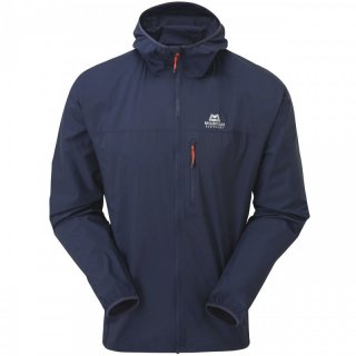 Mountain Equipment Aerofoil Full Zip Mens Jacket - blue nights 54-56 / XL