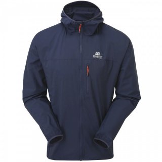 Mountain Equipment Aerofoil Full Zip Mens Jacket - blue nights 52-54 / L