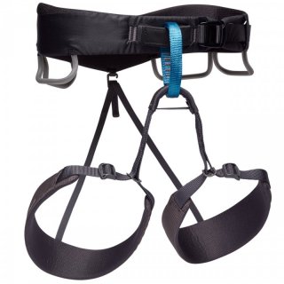 Black Diamond Momentum Mens Harness - Allround-Klettergurt Herren anthrazite M