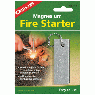 COGHLANS Magnesium Fire Starter - Magnesium-Feuerzeug