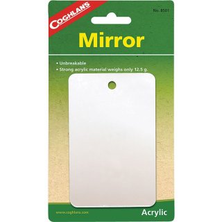 COGHLANS Mirror - Campingspiegel/Reisespiegel aus unzerbrechlichem Glas