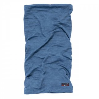 DEVOLD Breeze Merino 150 Headover - leichter Schlauchschal blue melange