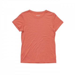 DEVOLD Classic Tee WMN - Merino Shirt Damen  coral XL / 44