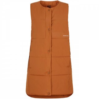 DIDRIKSONS Enja Womens Vest - elegante, wattierte Weste pecan 38