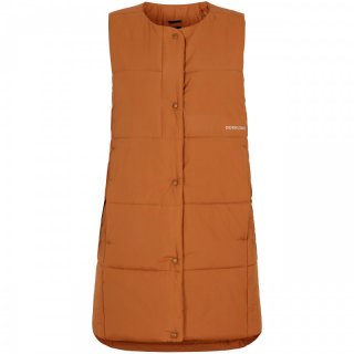 DIDRIKSONS Enja Womens Vest - elegante, wattierte Weste pecan 38