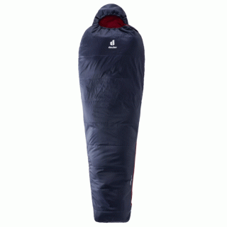 Deuter Dreamlite - Kunstfaser-Sommerschlafsack, 16C / 13C / 3C navy-cranberry Reg