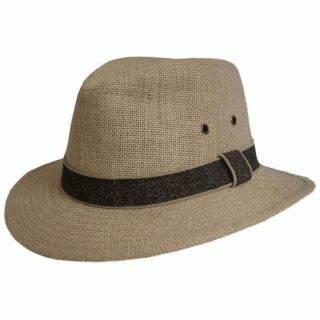 Dorfman Pacific Co. Hemp Hat Sonnenhut/Sommerhut aus Hanf camel XL