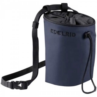 EDELRID Chalk Bag Rodeo Large - klassischer Magnesiabeutel mit Kordelzug deepblue One Size