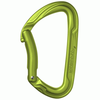 EDELRID Pure Bent III oasis- Normalkarabiner mit Keylock-Verschluss