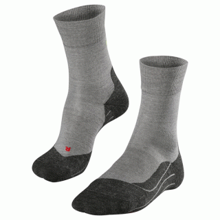 FALKE Running RU4 Wool Men Laufsocken Herren grau 44-45