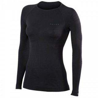 FALKE Underwear warm Long Sleeve Shirt Women | Langarm-Funktionsunterhemd Damen black M