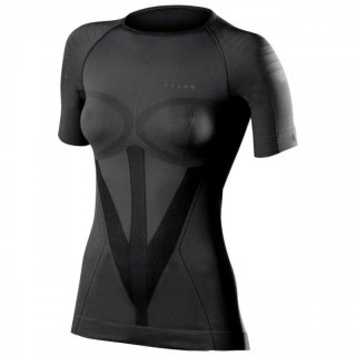 FALKE Underwear Warm Short Sleeve Shirt Women | Kurzarm-Funktionsunterhemd Damen black M