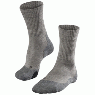 FALKE TK2 Wool Men Merinowoll-Wandersocken Herren beige 44-45
