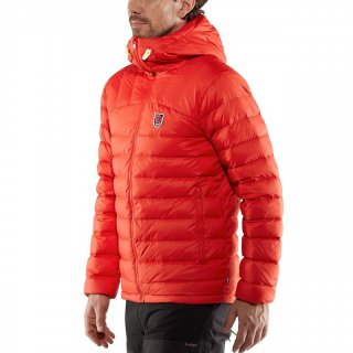 Fjllrven Expedition Pack Down Hoodie Mens - leichte Daunenjacke Herren mit Kapuze