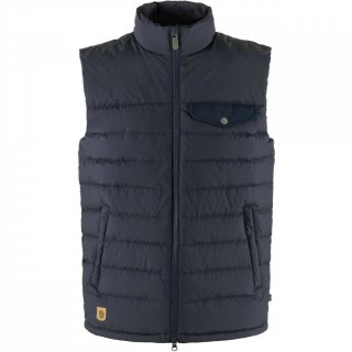 Fjllrven Greenland Down Liner Vest Men - robuste Daunenweste Herren dark navy XL
