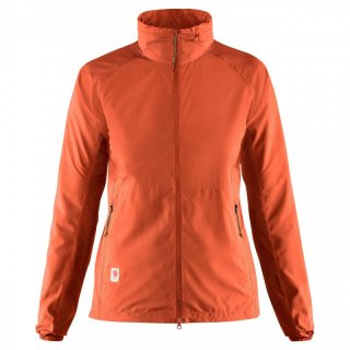 Fjällräven High Coast Lite Jacket W - leichte Jacke für warme Bedingungen Damen 333-rowan red M / 40