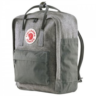 Fjllrven Knken Re-Wool - Tagesrucksack, 16 Liter granite grey