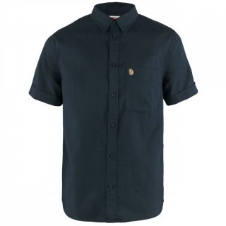 Fjllrven vik Travel Shirt SS Men - Herren dark navy XL